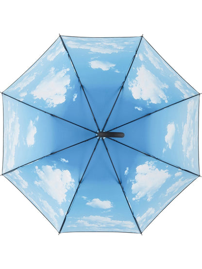 AC regular umbrella FARE®-Nature FAre Black/Cloud Design