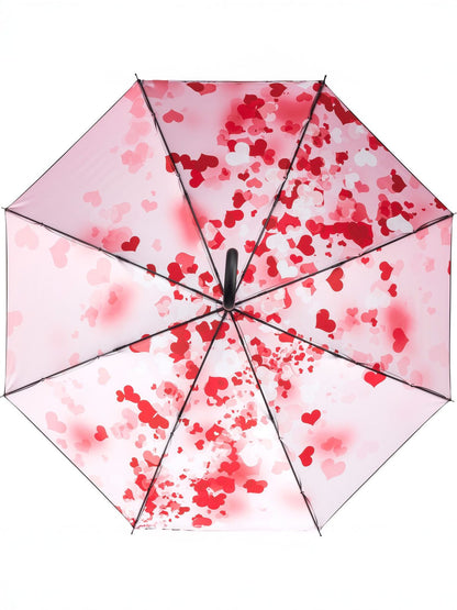 AC regular umbrella FARE®-Nature FAre Black/Heart Design