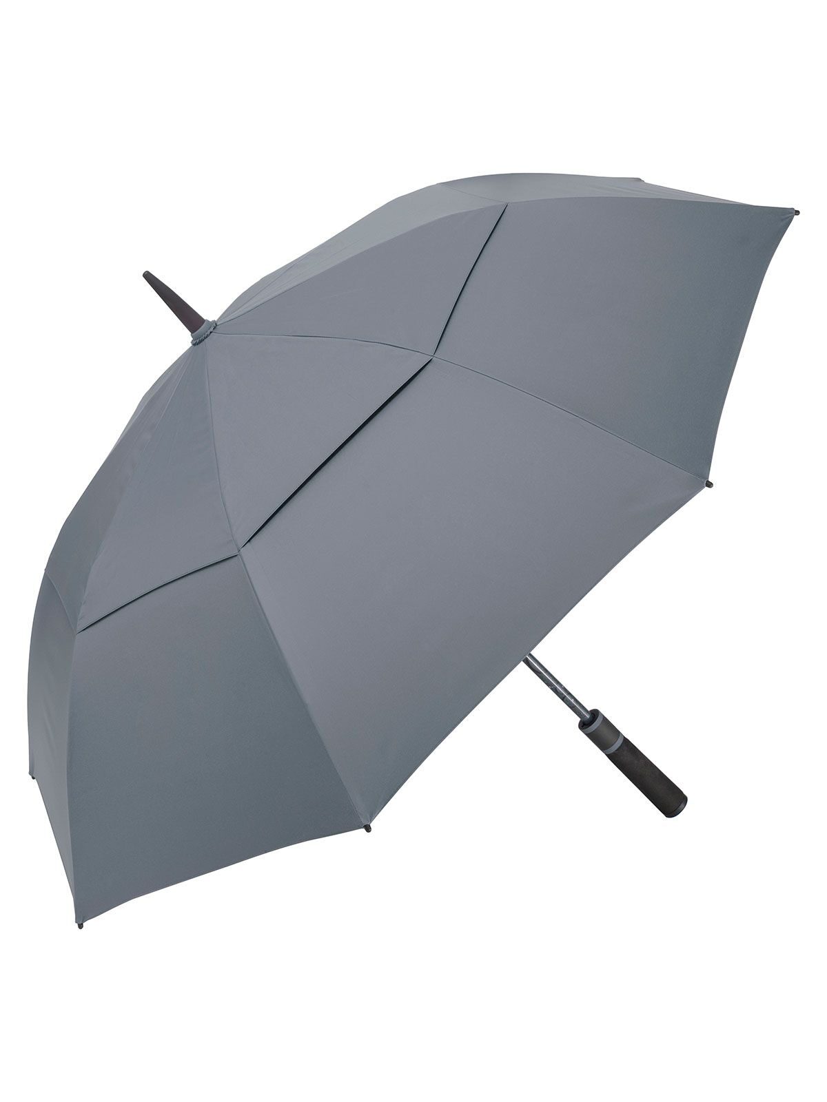 AC golf umbrella FARE®-Doubleface XL Vent FAre Grey Ws/Black