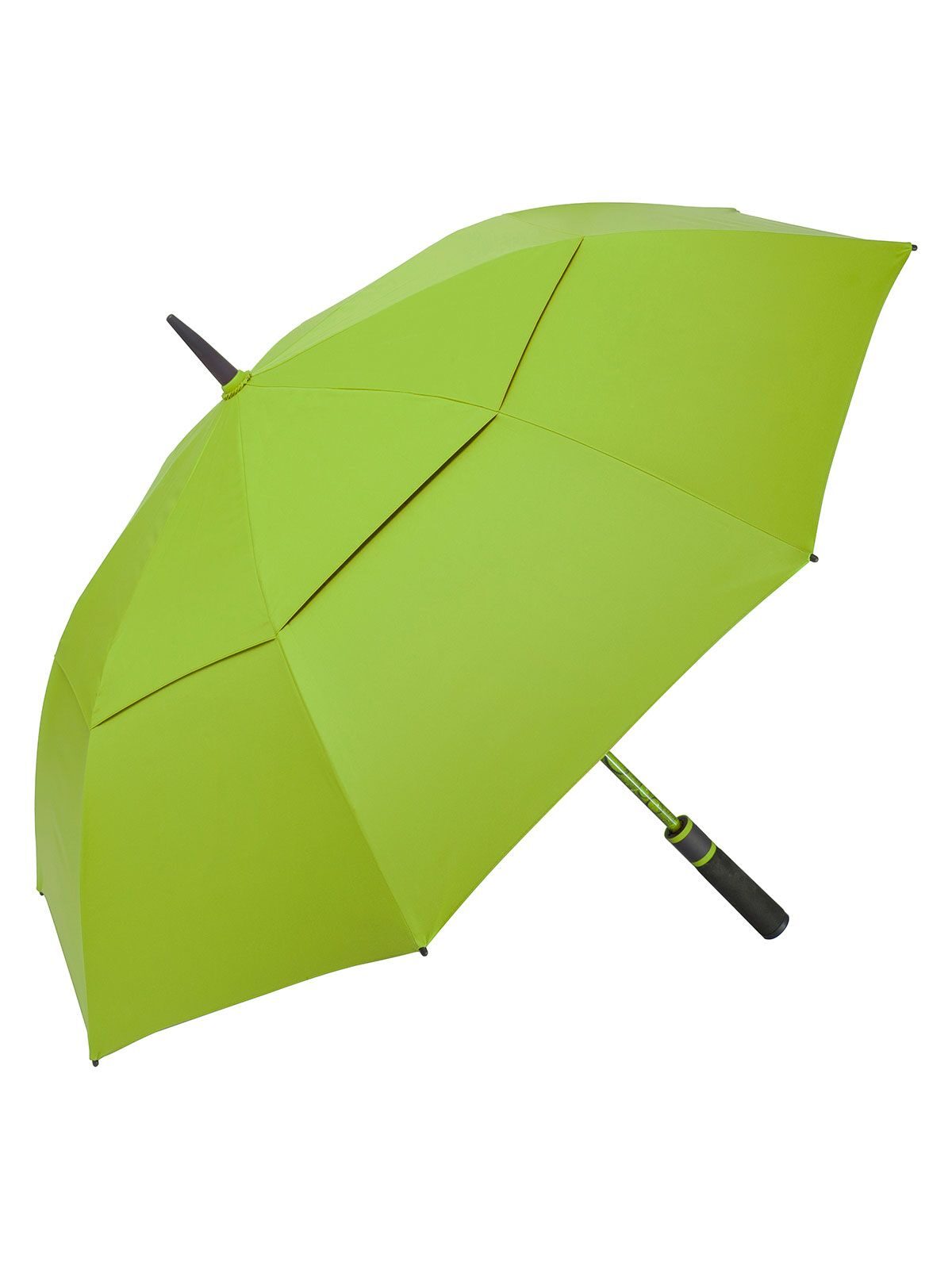 AC golf umbrella FARE®-Doubleface XL Vent FAre Lime Ws/Black