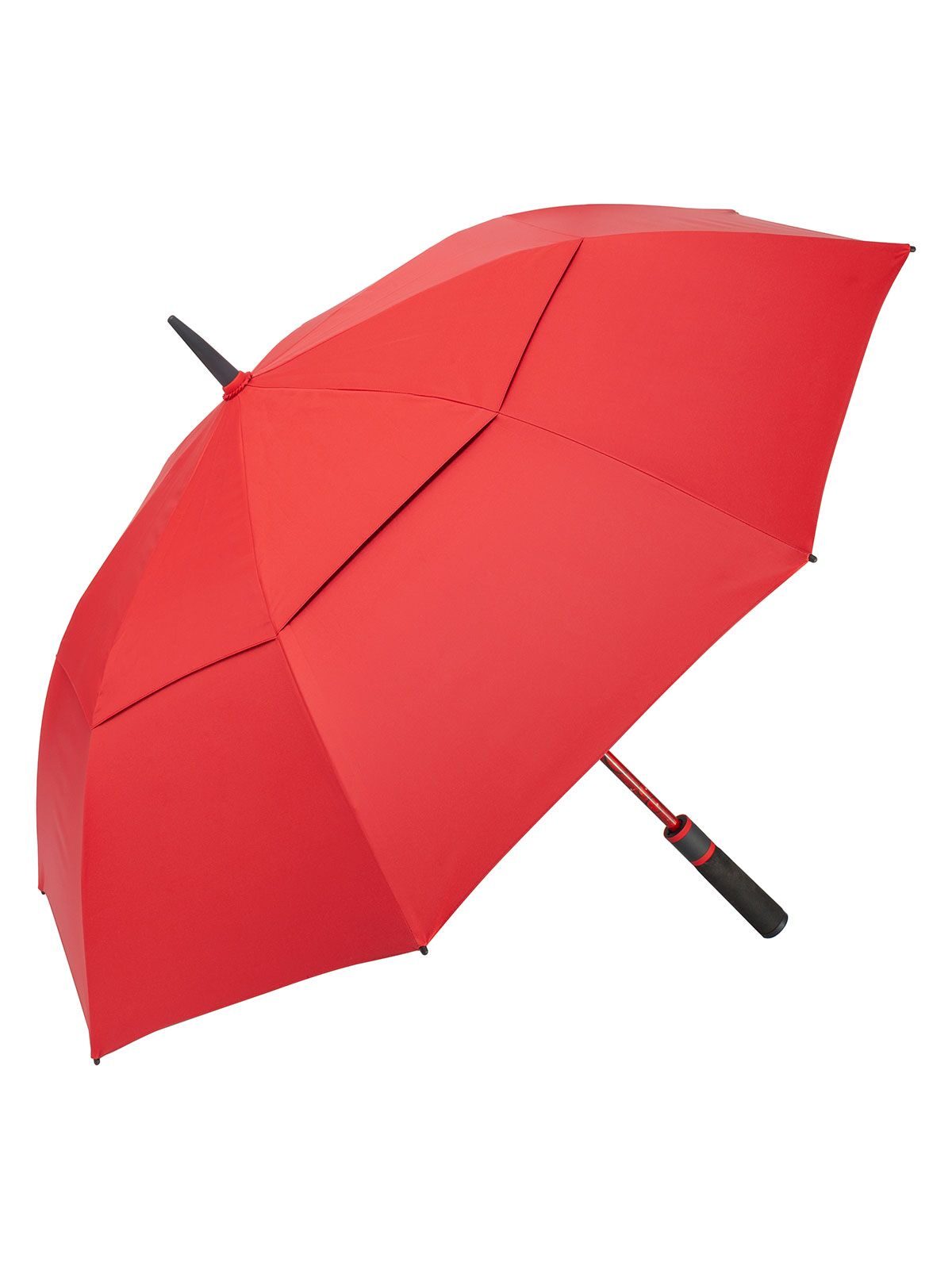 AC golf umbrella FARE®-Doubleface XL Vent FAre Red Ws/Black