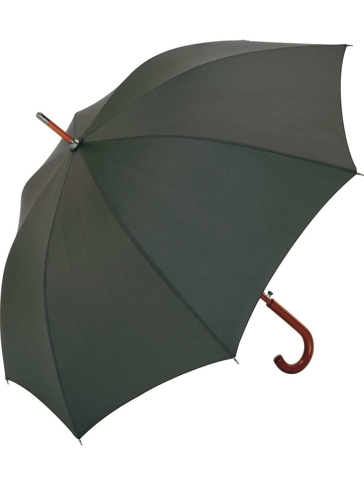 AC woodshaft regular umbrella FAre Anthracite