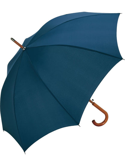 AC woodshaft regular umbrella FAre Navy