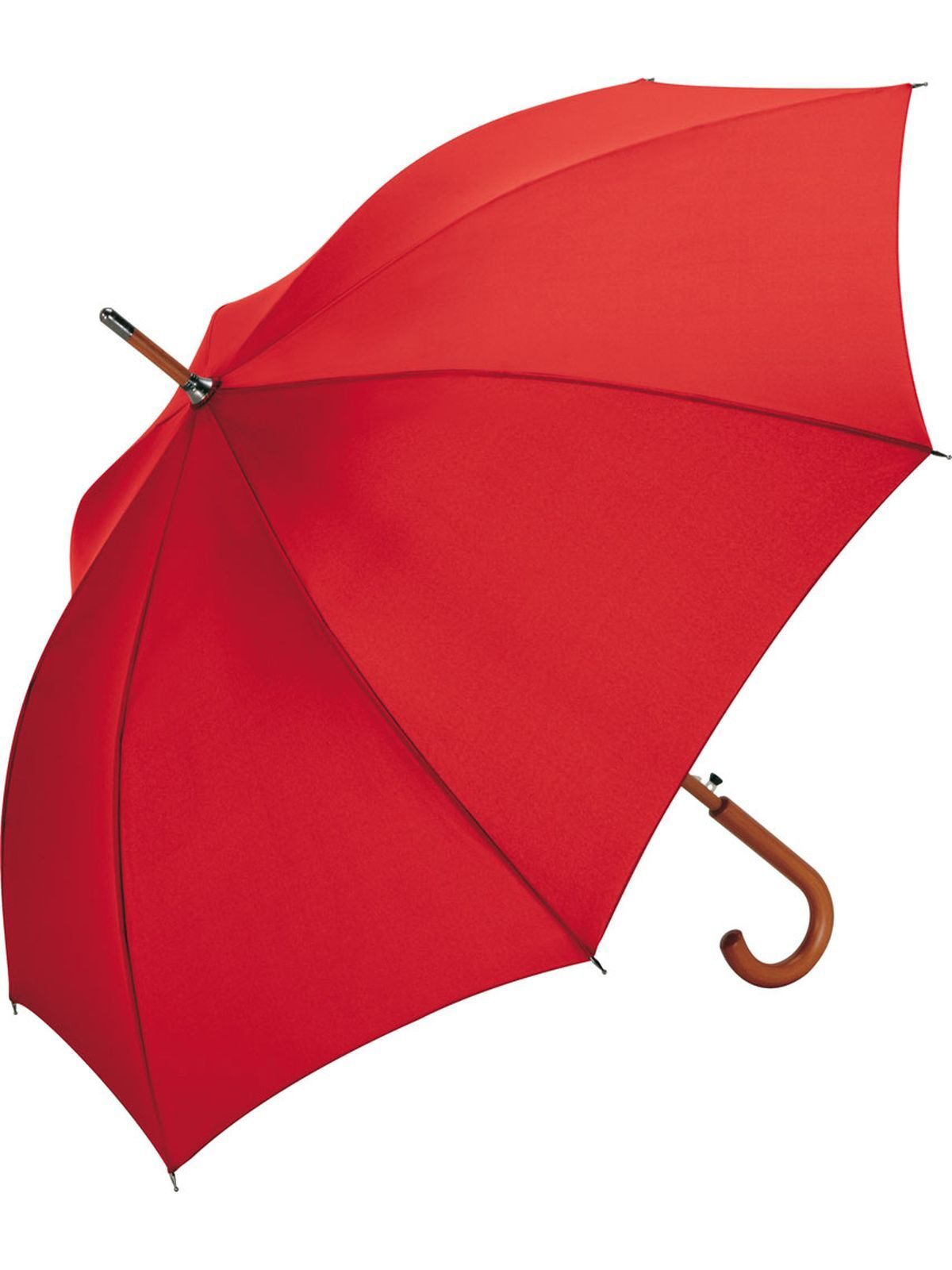 AC woodshaft regular umbrella FAre Red