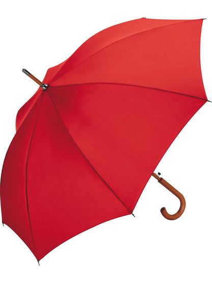 AC woodshaft regular umbrella FAre Red