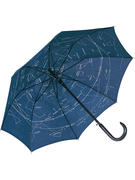 AC woodshaft regular umbrella FAre Night Blue/Starsky