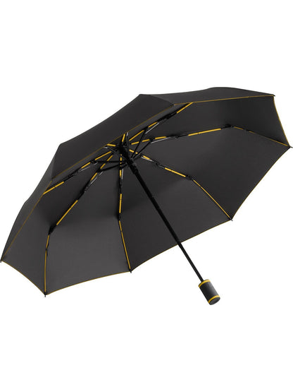 Pocket umbrella FARE® AOC-Mini Style FAre Black-Yellow Ws