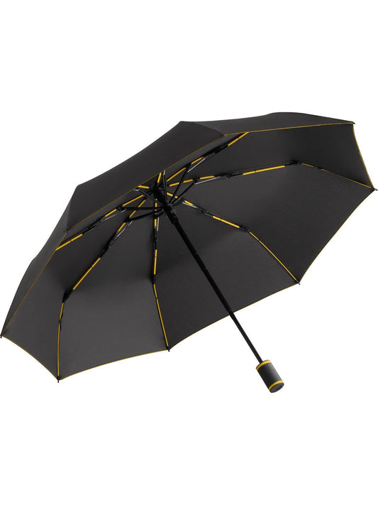 Pocket umbrella FARE® AOC-Mini Style FAre Black-Yellow Ws