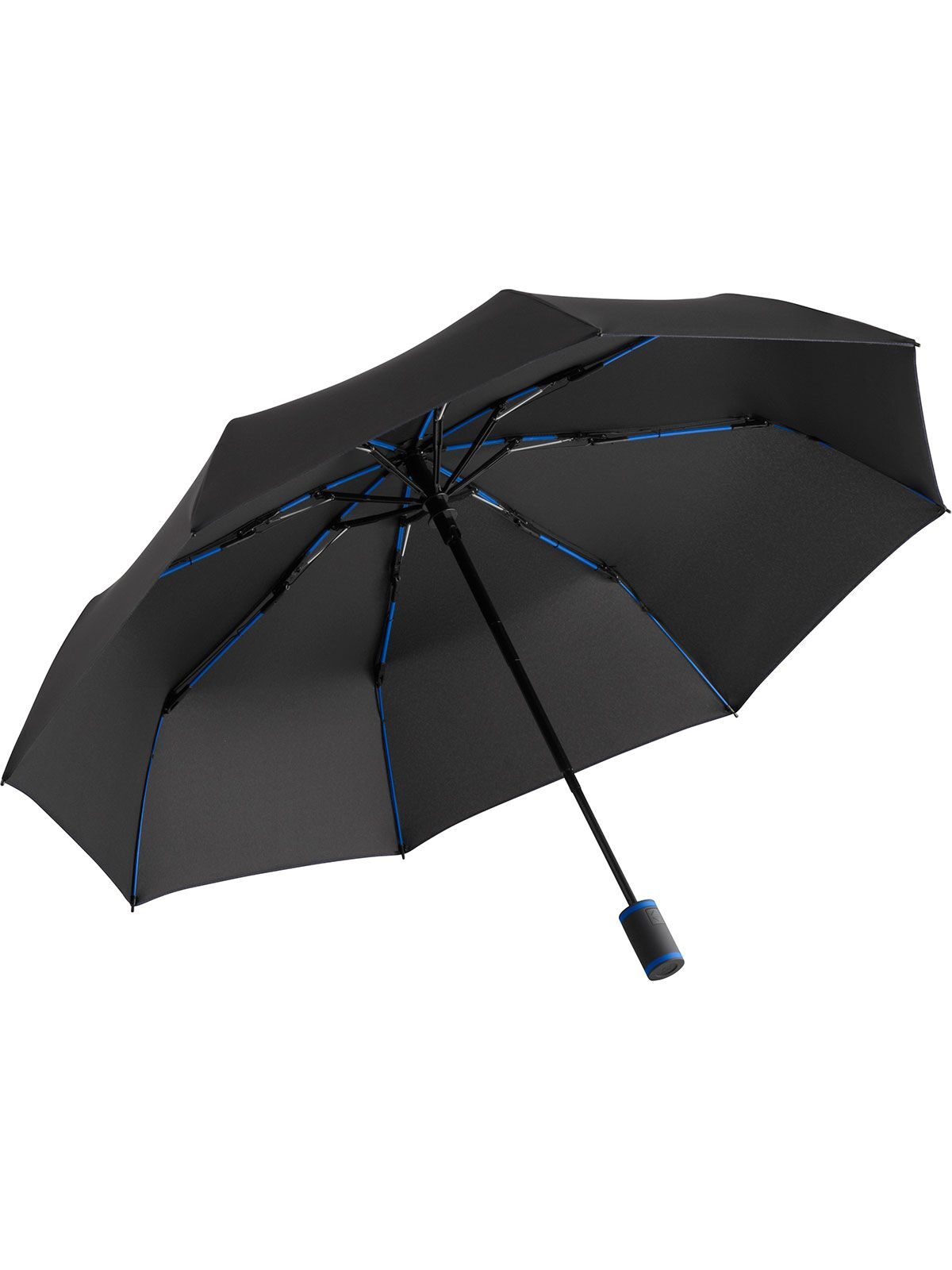 Pocket umbrella FARE® AOC-Mini Style FAre Black-Euroblue