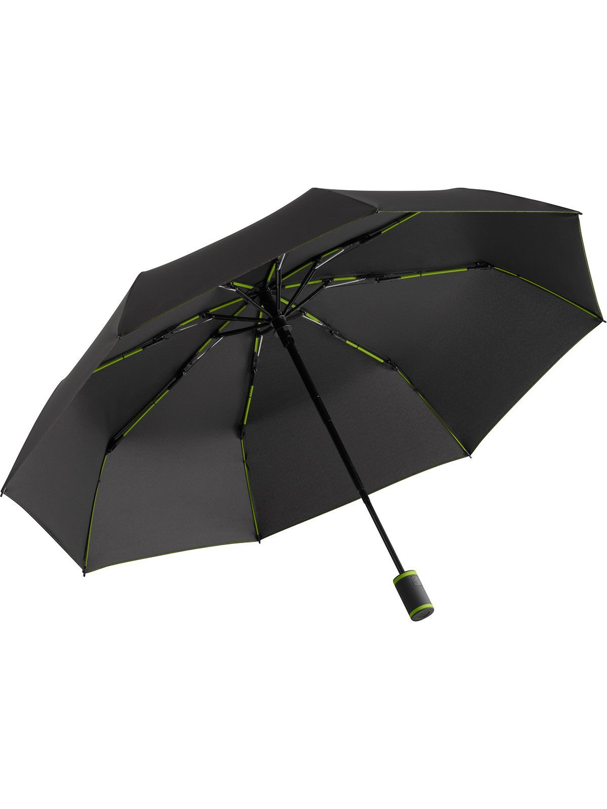 Pocket umbrella FARE® AOC-Mini Style FAre Black-Lime Ws