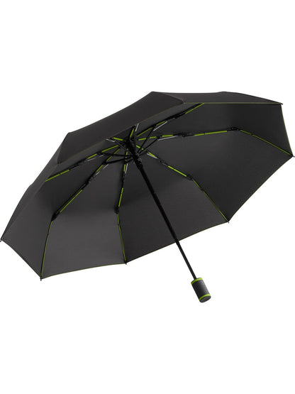 Pocket umbrella FARE® AOC-Mini Style FAre Black-Lime Ws