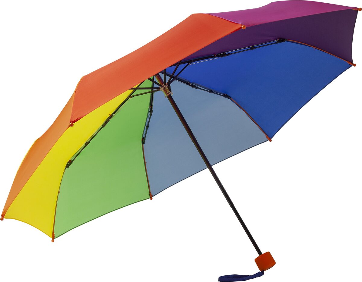 Mini umbrella FARE® 4Kids FAre Rainbow