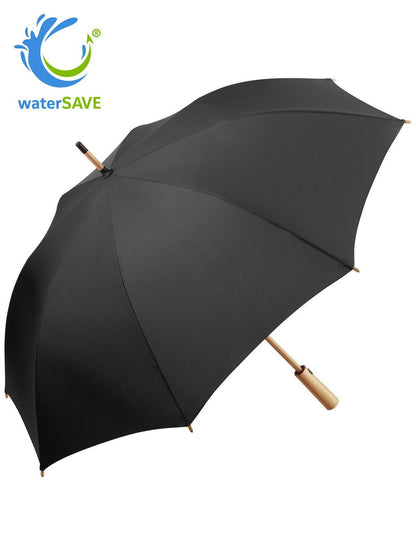 AC Midsize bamboo umbrella OkoBrella FAre Black Ws
