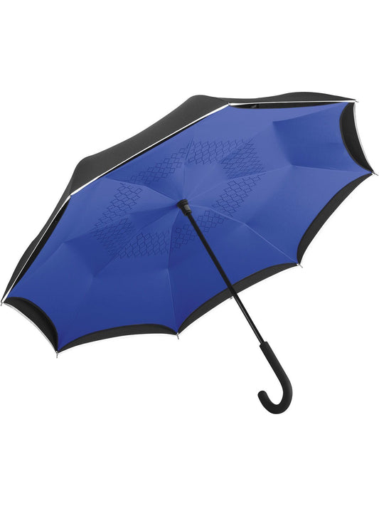 Regular umbrella FARE®-Contrary FAre Black-Euroblue