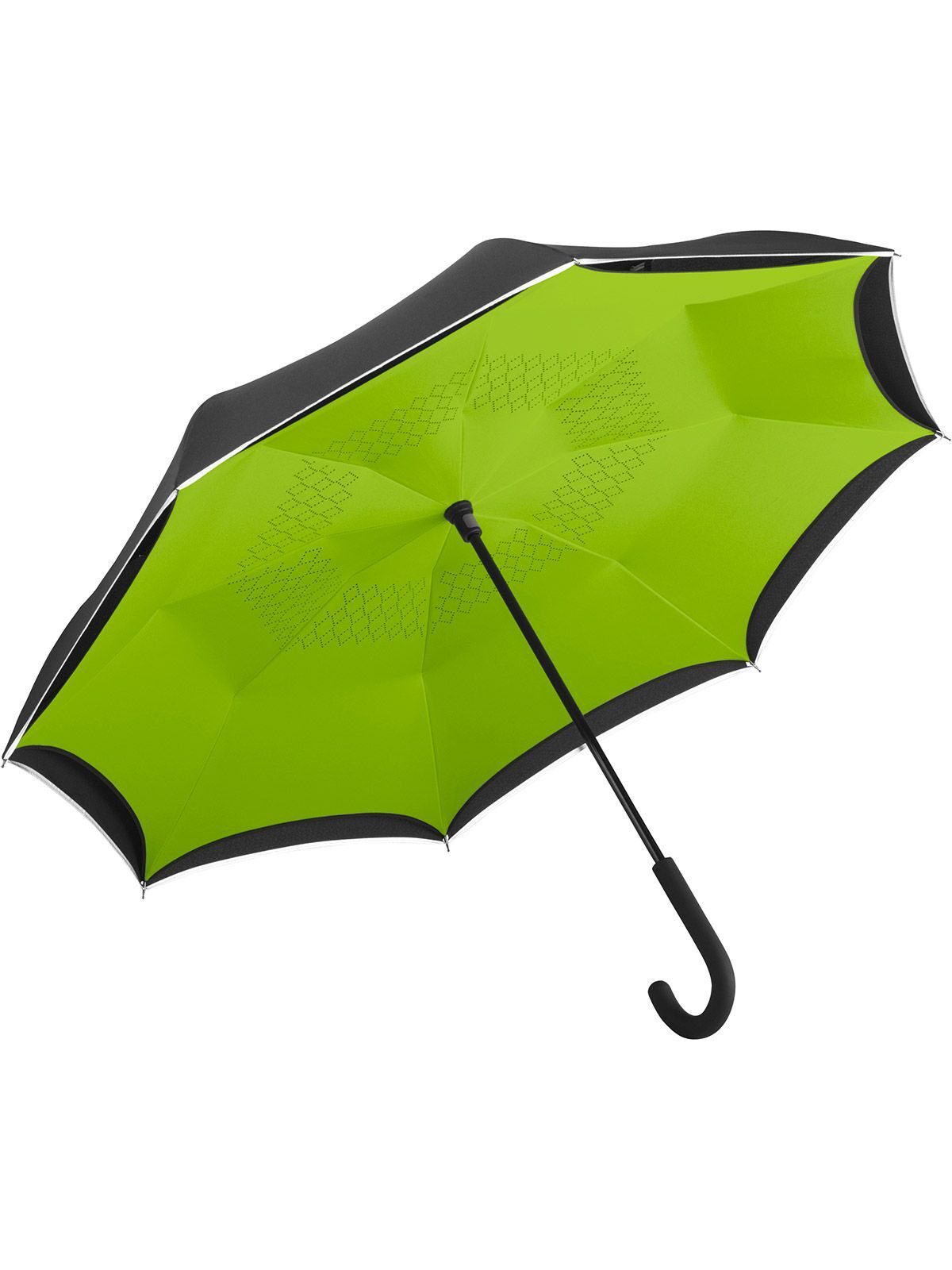 Regular umbrella FARE®-Contrary FAre Black-Lime