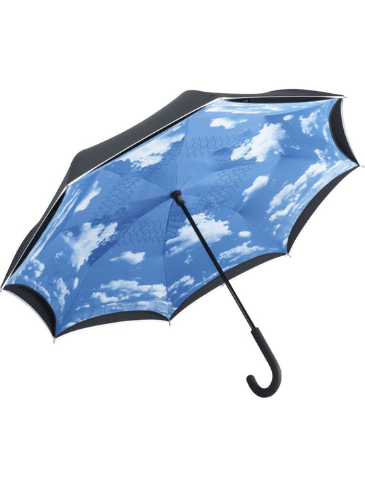 Regular umbrella FARE®-Contrary FAre Black/Cloud Design