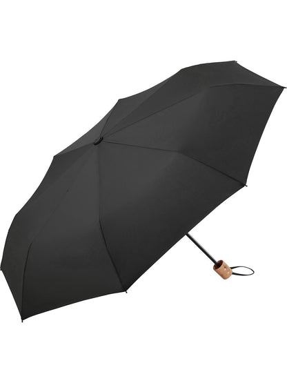 Mini Umbrella ÖkoBrella Shopping FAre Black Ws