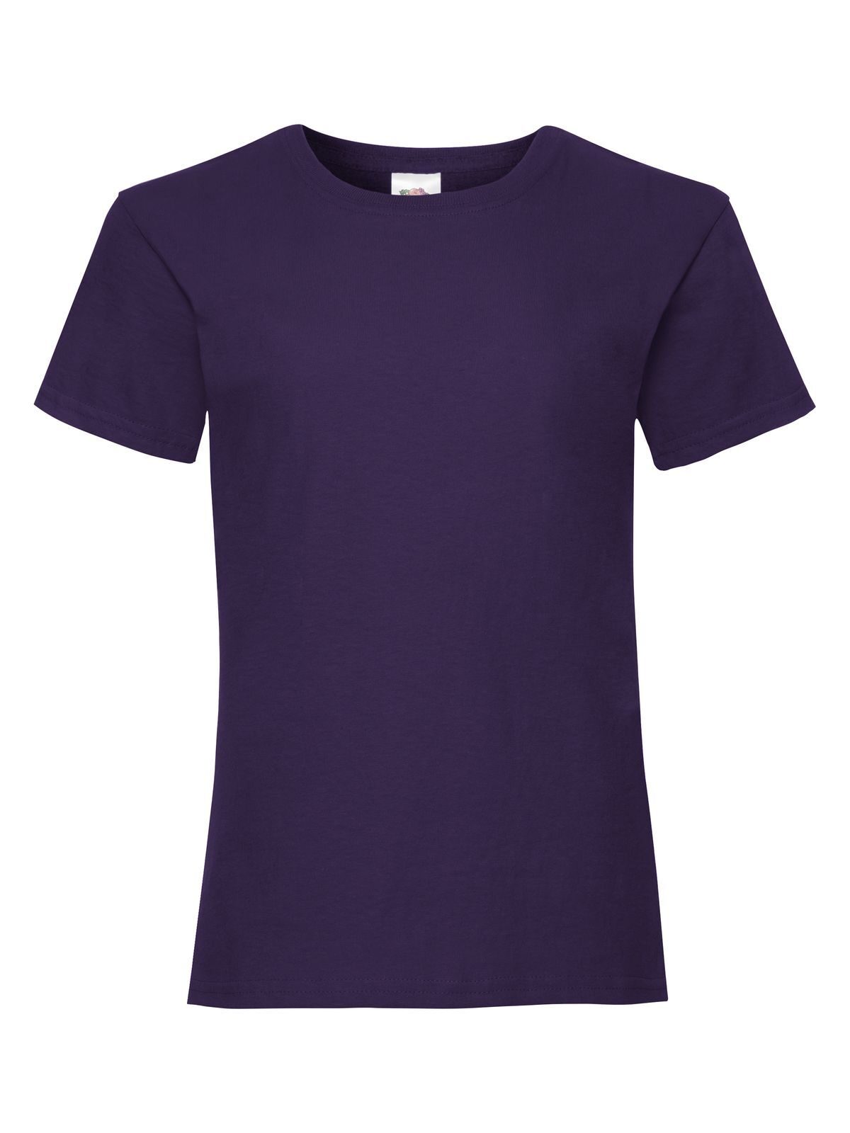 Girls Valueweight T Fruit of the Loom Purple