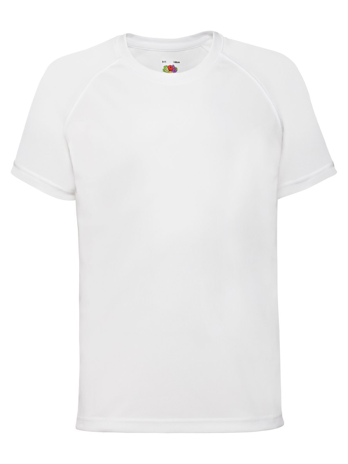 Kids Performance T Fruit of the Loom White