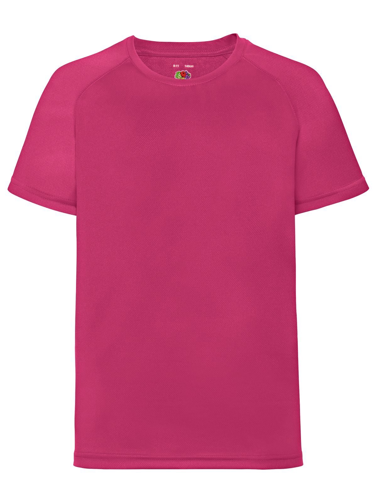 Kids Performance T Fruit of the Loom Fuchsia