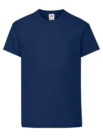 Kids Original T Fruit of the Loom Navy