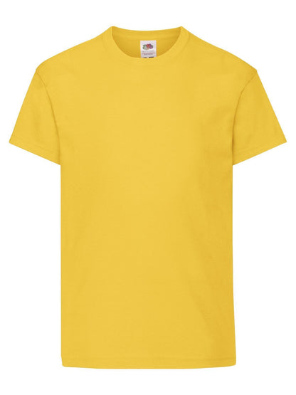 Kids Original T Fruit of the Loom Sunflower
