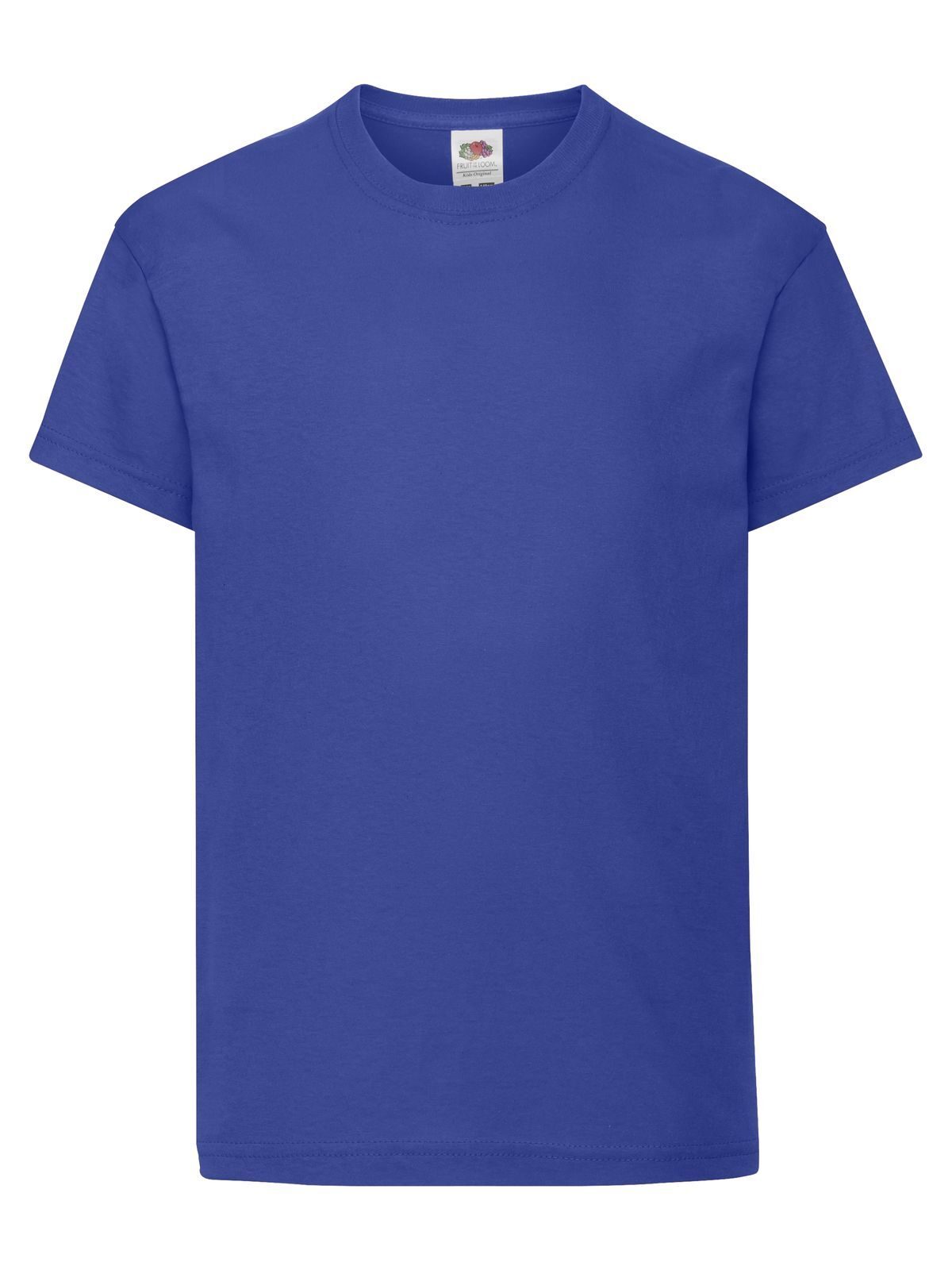 Kids Original T Fruit of the Loom Royal Blue