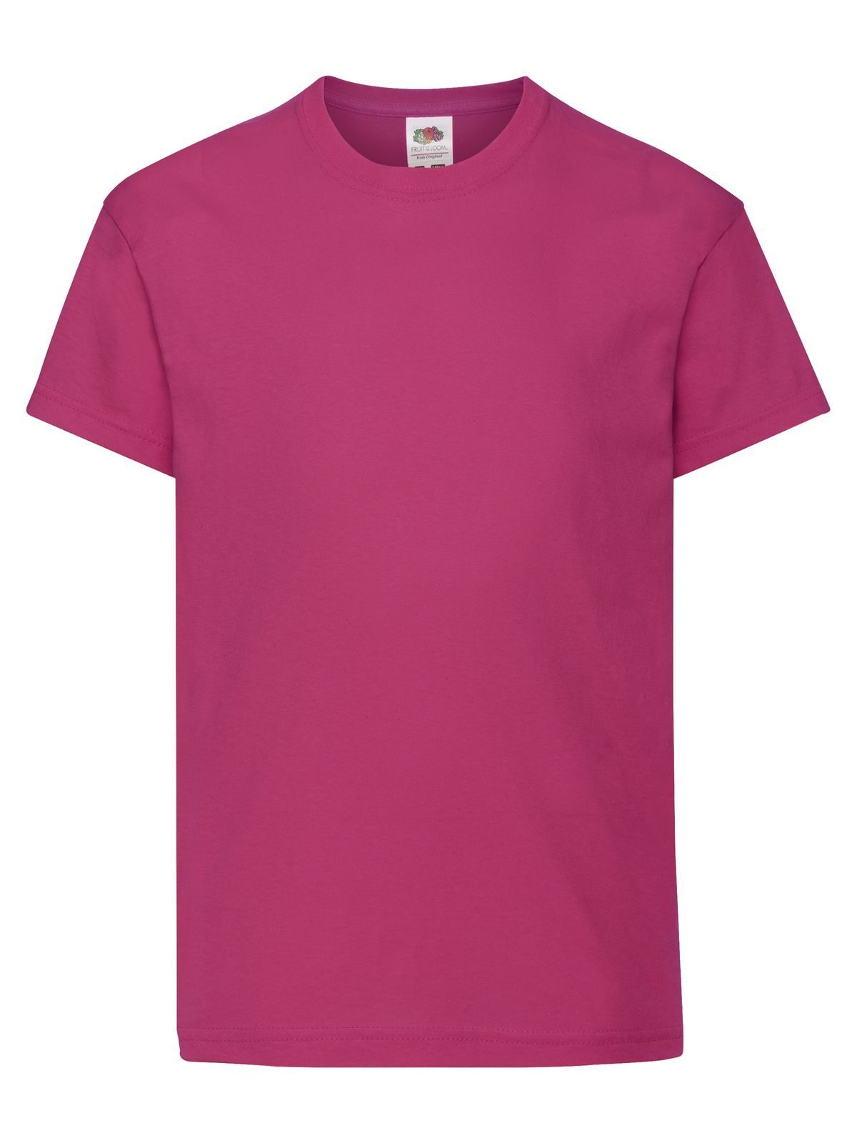 Kids Original T Fruit of the Loom Fuchsia
