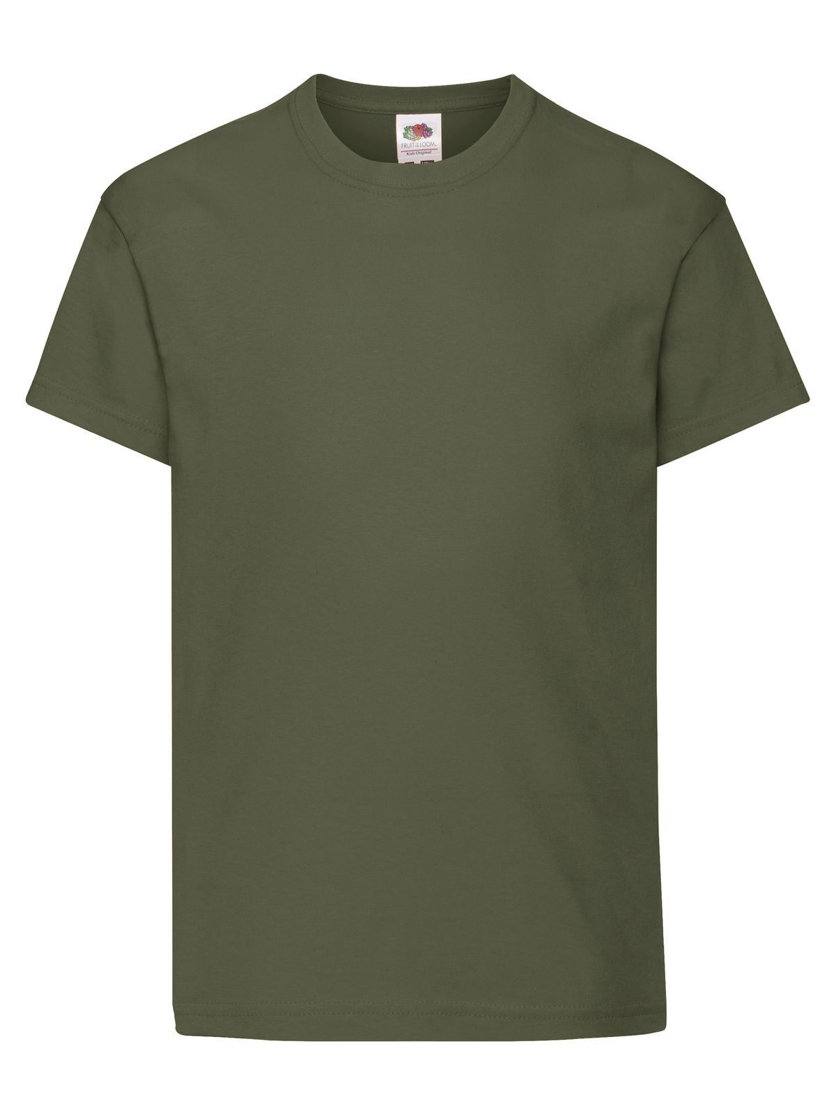 Kids Original T Fruit of the Loom Classic Olive