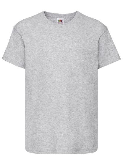 Kids Original T Fruit of the Loom Heather Grey