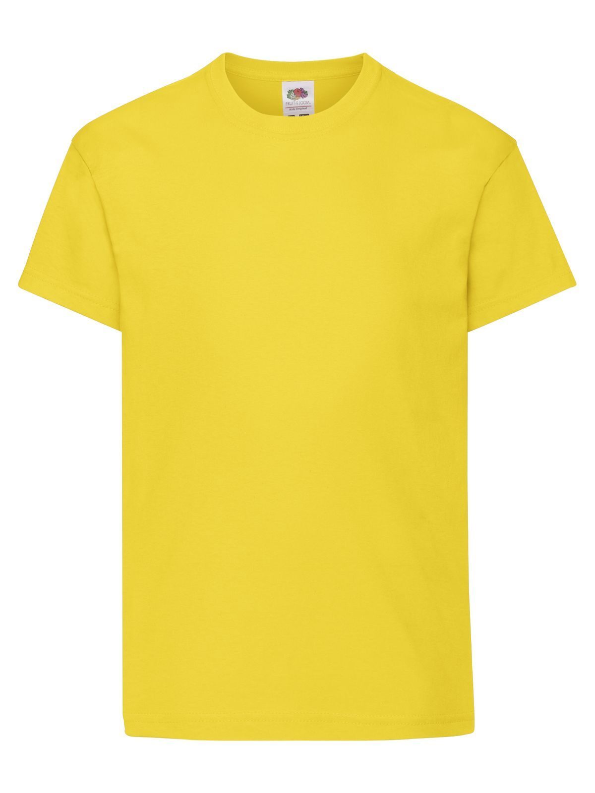 Kids Original T Fruit of the Loom Yellow