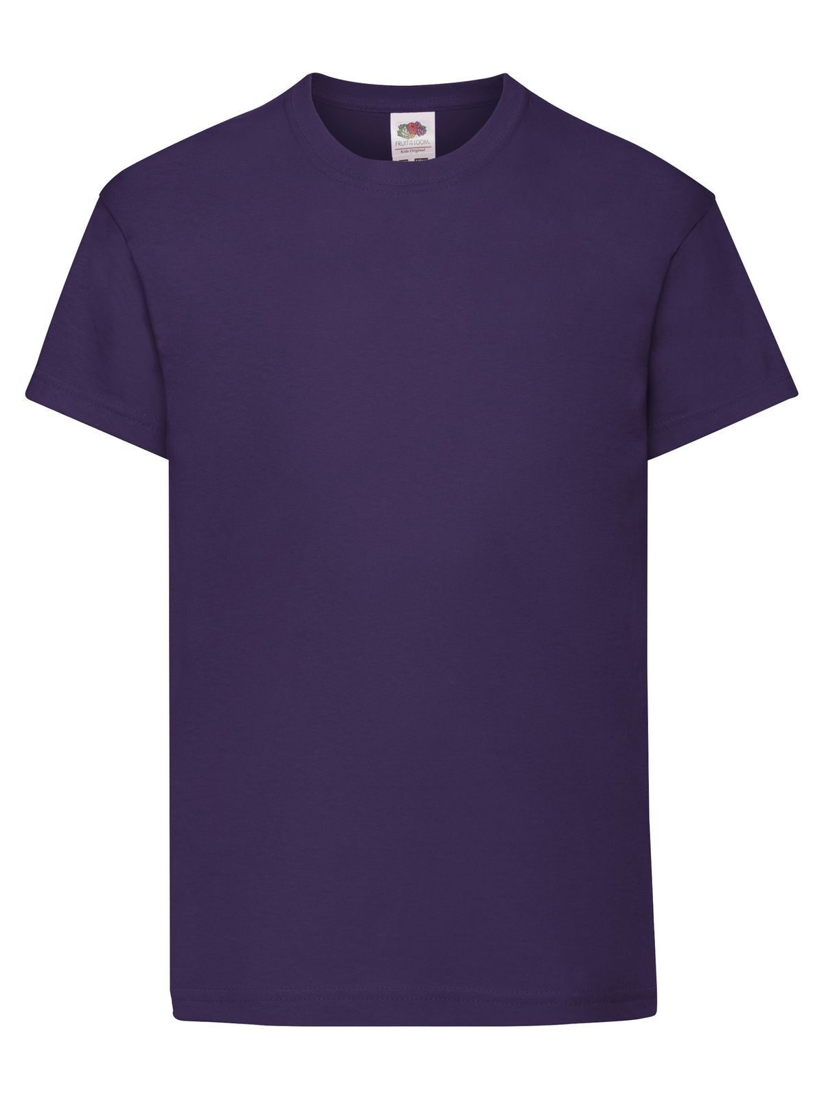 Kids Original T Fruit of the Loom Purple