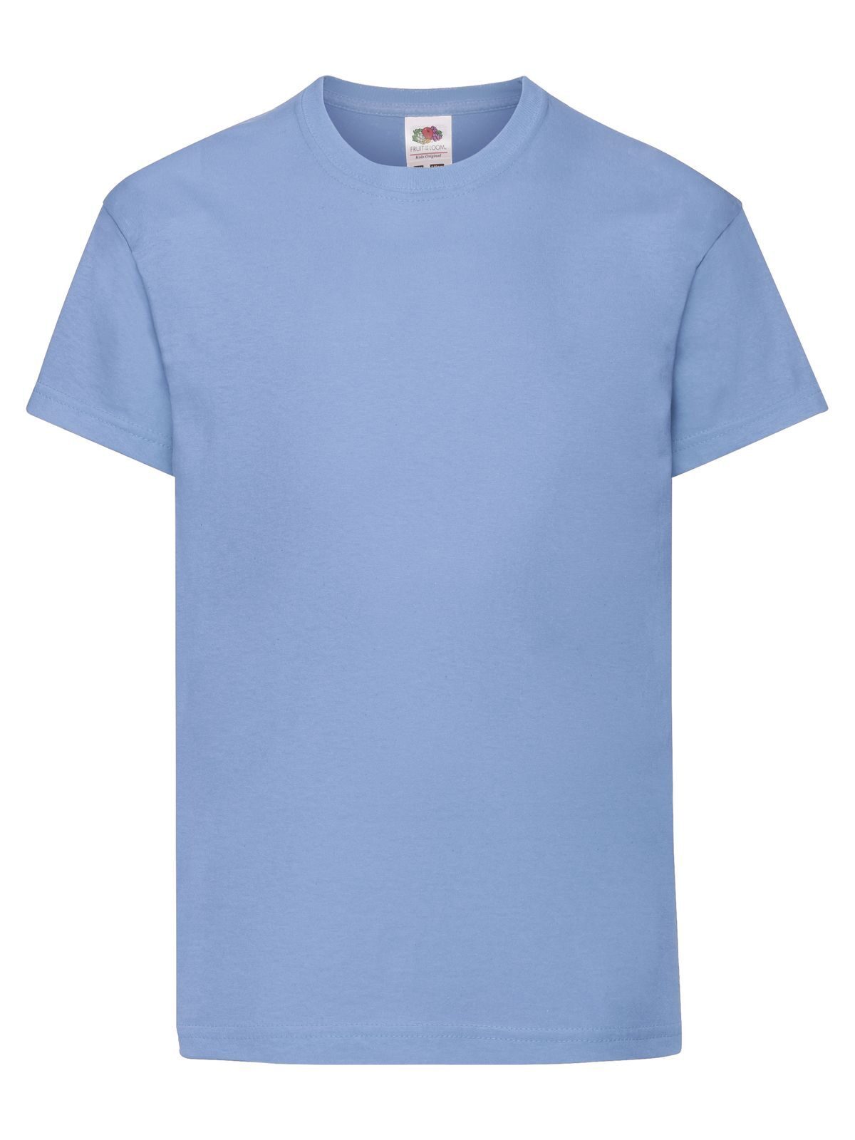 Kids Original T Fruit of the Loom Sky Blue