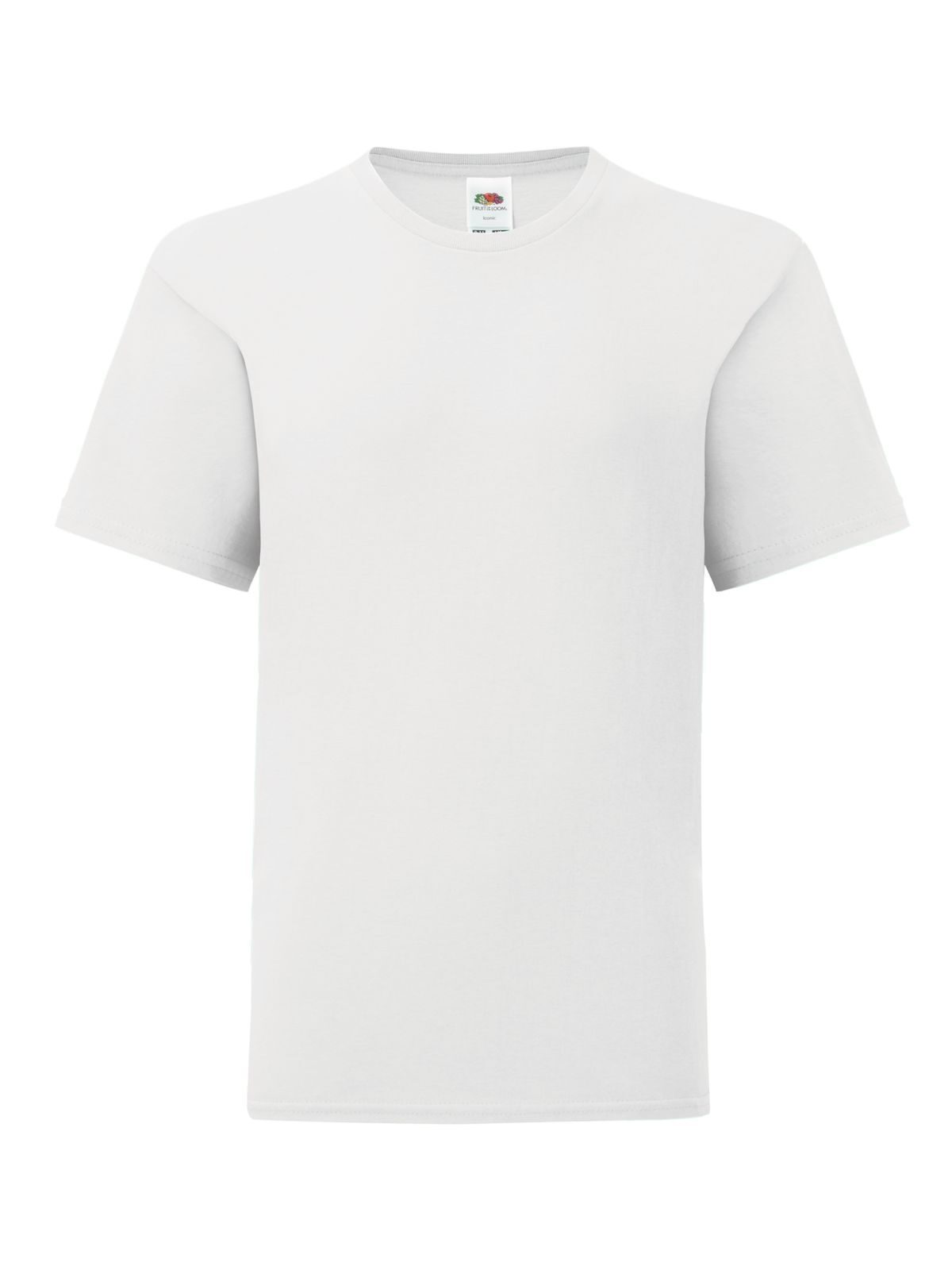 Kids Iconic 150 T Fruit of the Loom White