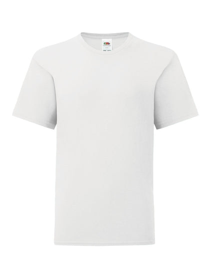 Kids Iconic 150 T Fruit of the Loom White