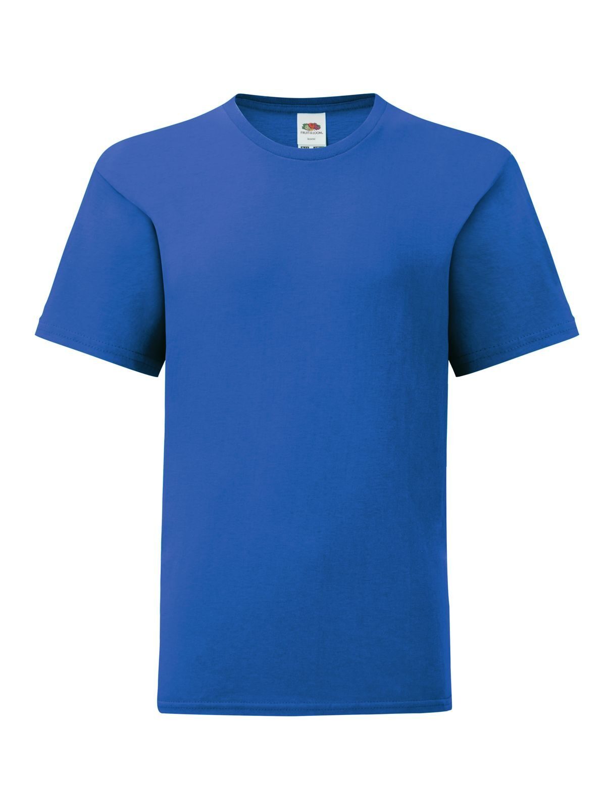 Kids Iconic 150 T Fruit of the Loom Royal Blue