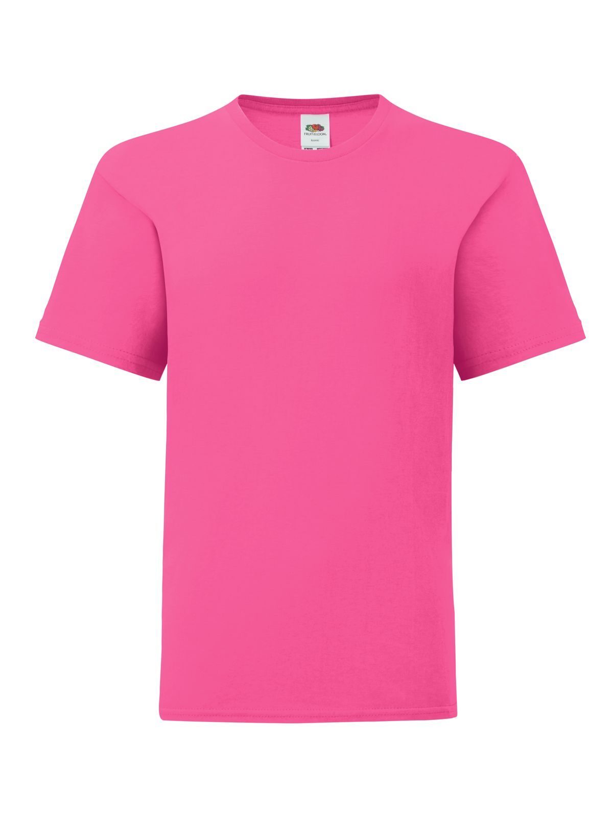Kids Iconic 150 T Fruit of the Loom Fuchsia