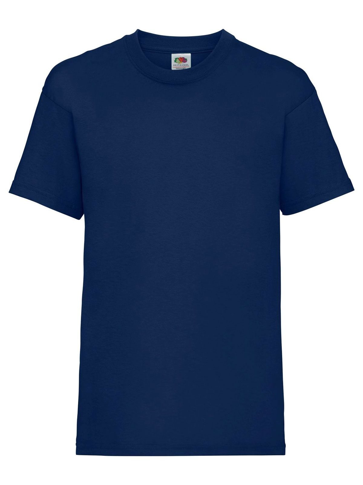 Kids Valueweight T Fruit of the Loom Navy