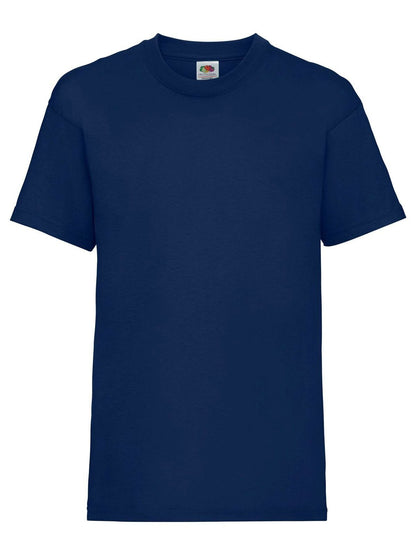 Kids Valueweight T Fruit of the Loom Navy