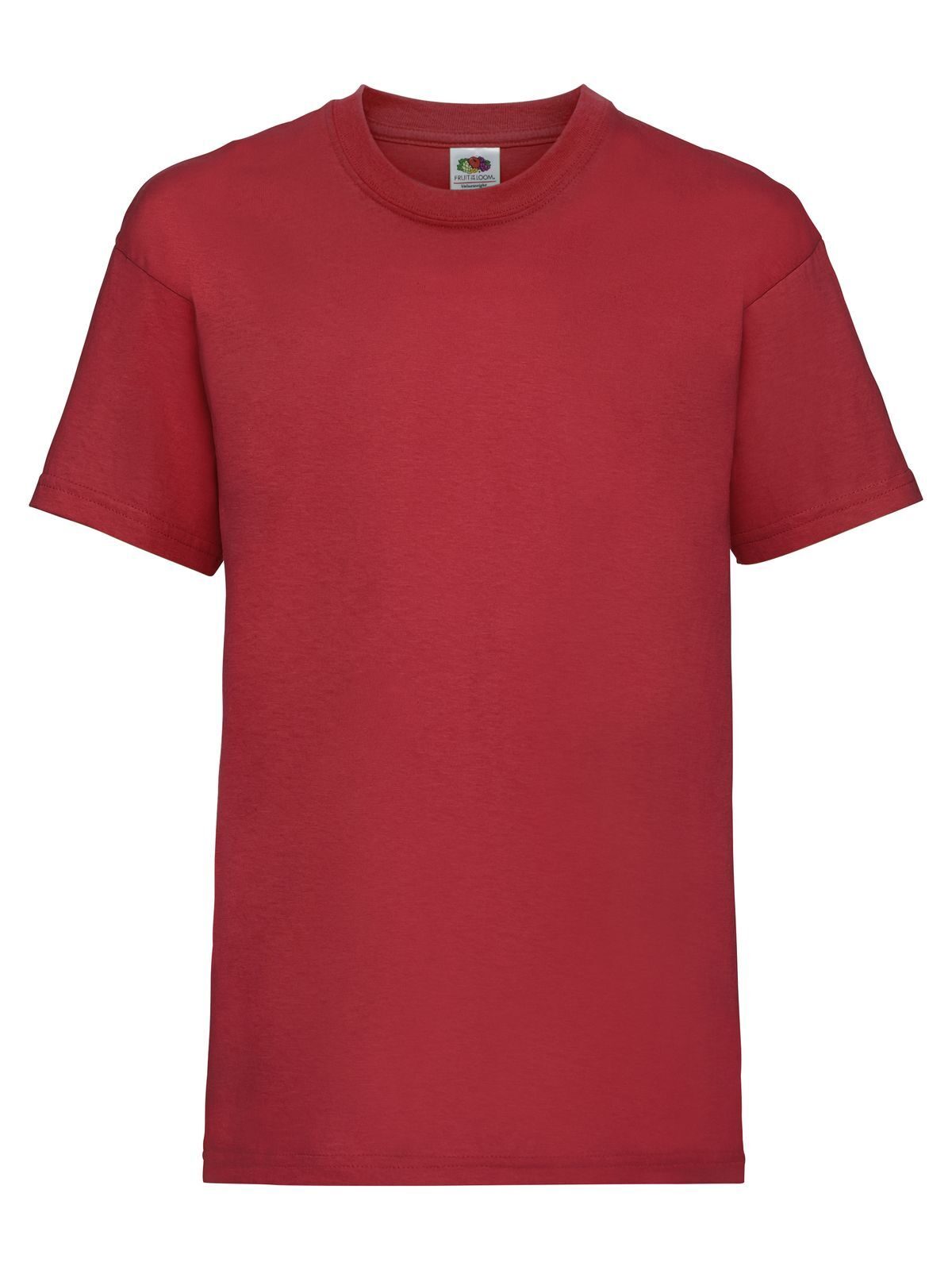 Kids Valueweight T Fruit of the Loom Red