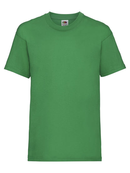 Kids Valueweight T Fruit of the Loom Kelly Green