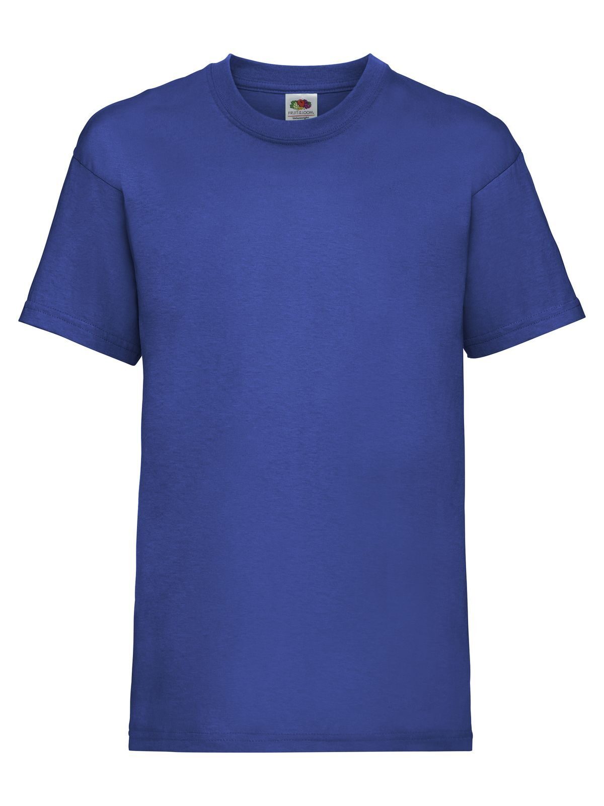 Kids Valueweight T Fruit of the Loom Royal Blue