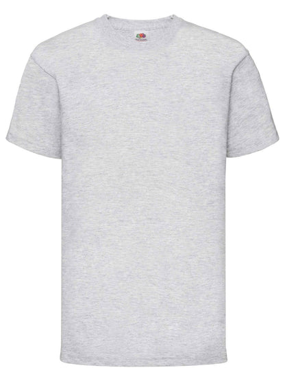 Kids Valueweight T Fruit of the Loom Heather Grey