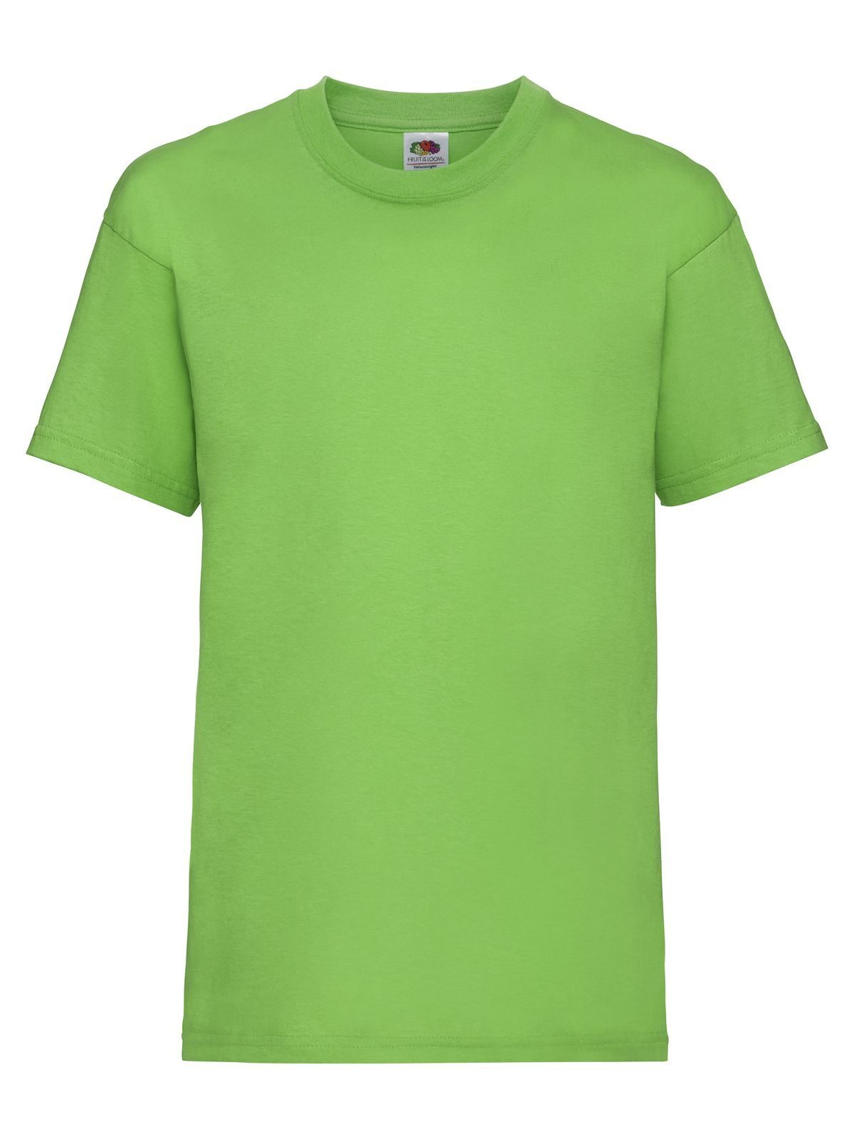 Kids Valueweight T Fruit of the Loom Lime