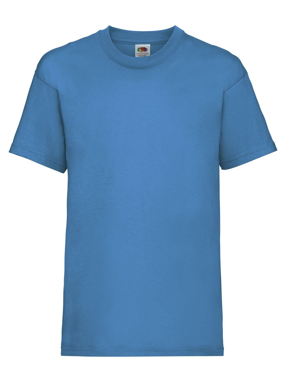 Kids Valueweight T Fruit of the Loom Azure Blue