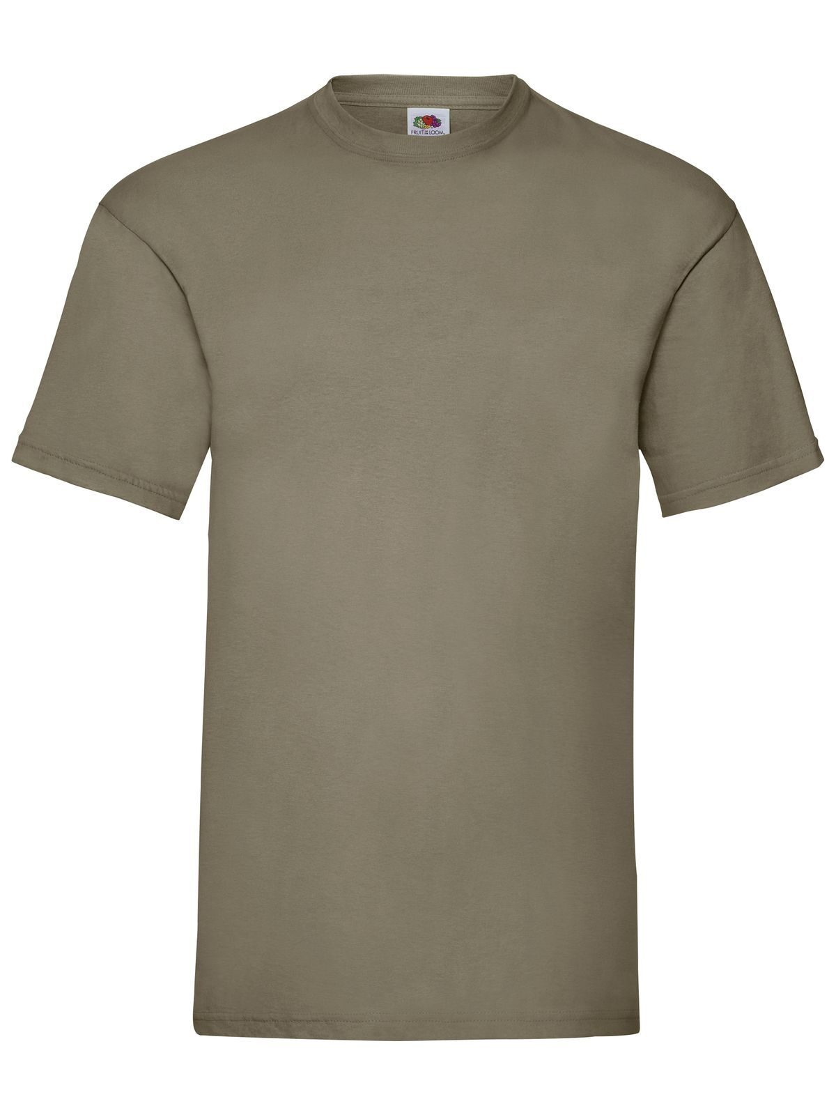 Valueweight T Fruit of the Loom Khaki