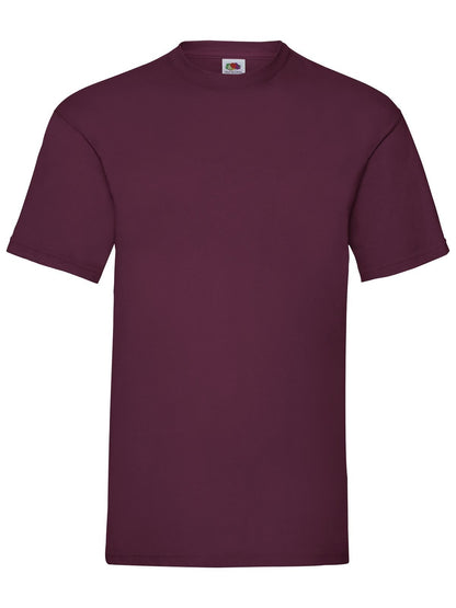 Valueweight T Fruit of the Loom Burgundy