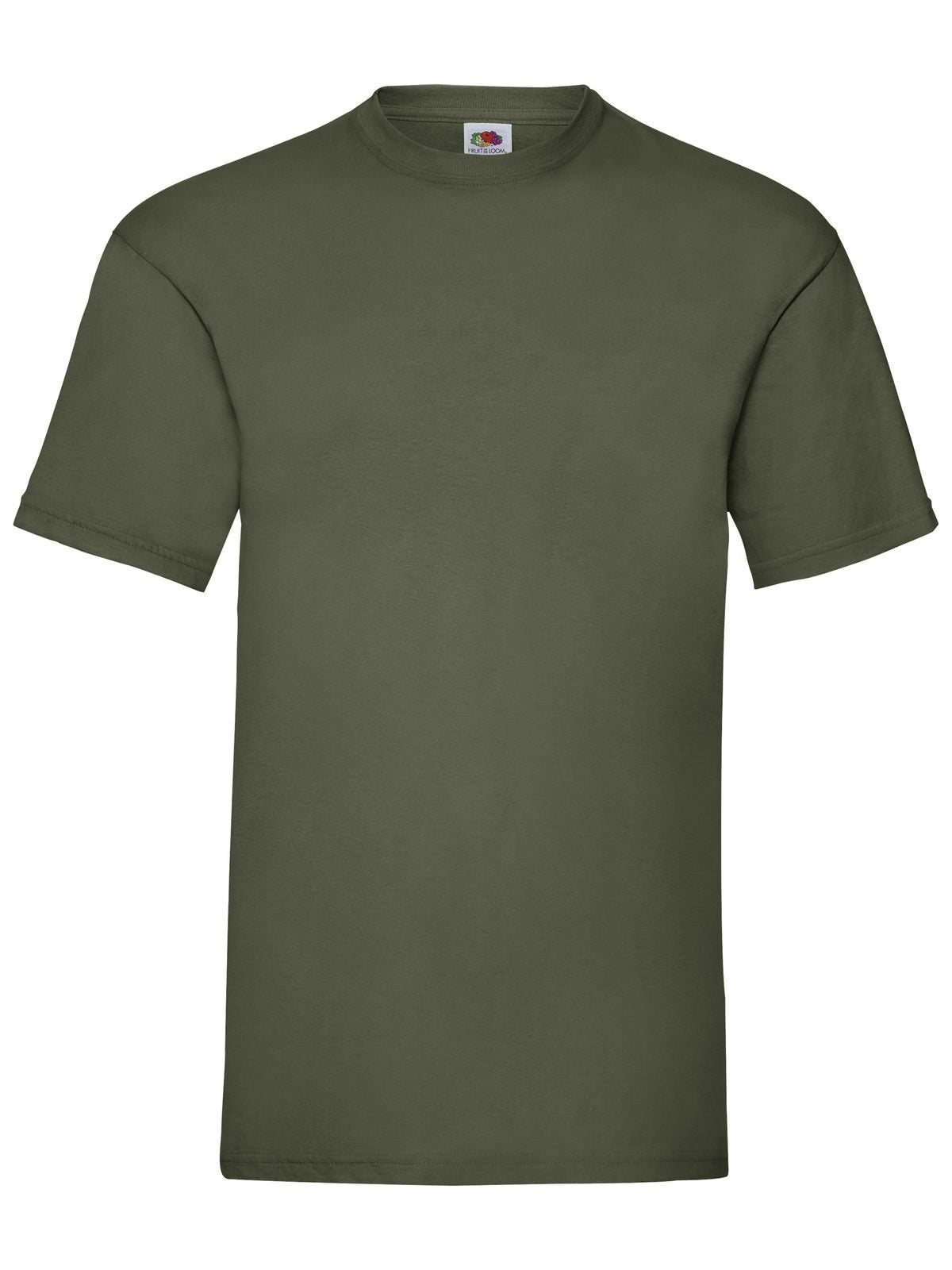 Valueweight T Fruit of the Loom Olive