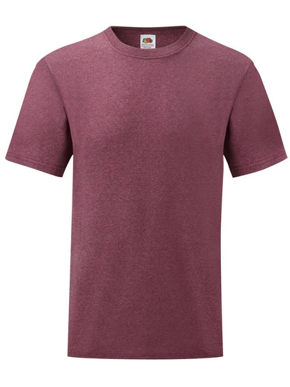 Valueweight T Fruit of the Loom Heather Burgundy