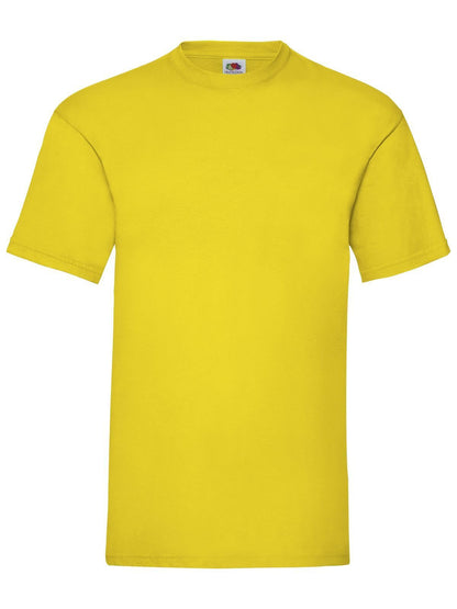 Valueweight T Fruit of the Loom Yellow